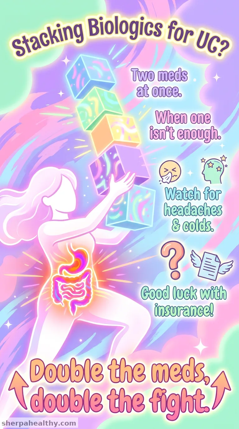 Is Stacking Biologics Safe if You Have Ulcerative Colitis?
