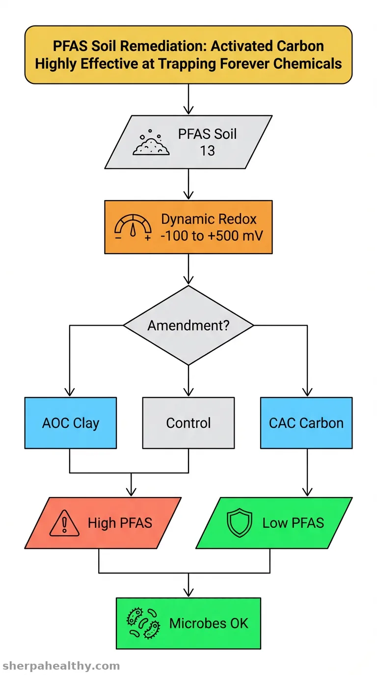 Poly-/Perfluoroalkyl Substance (PFAS) Immobilization Using a Novel Adsorptive Organoclay Compared with Colloidal-Activated Carbon in Soil under Dynamic Redox Conditions and the Response of Microbial Communities.