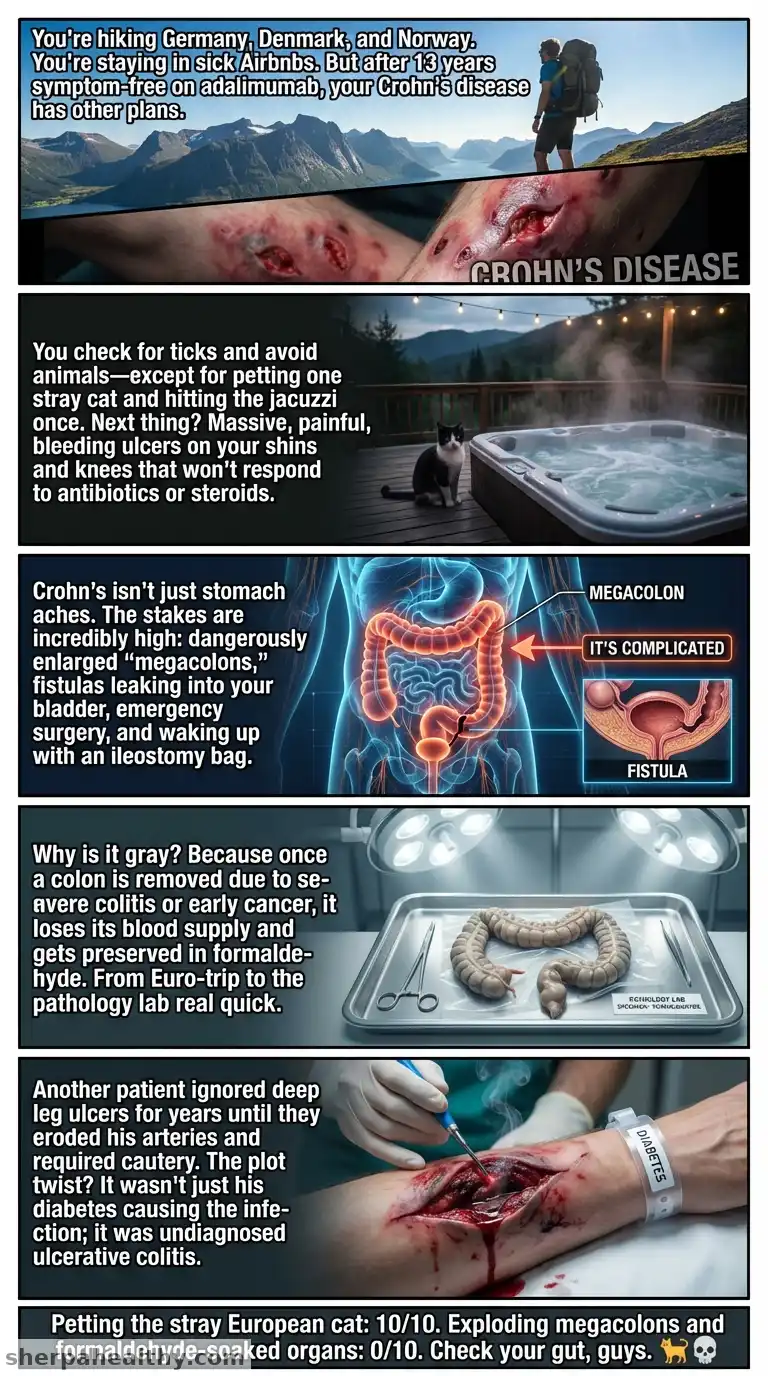 The Most Interesting Medical Cases of Crohn Disease and Colitis