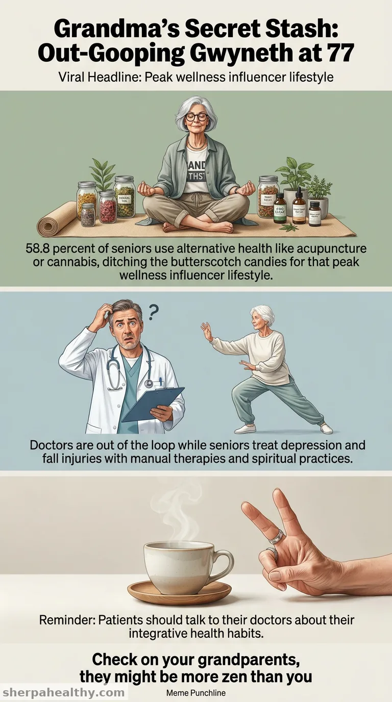 Prevalence of Selected Complementary Health Approaches High in Older Adults