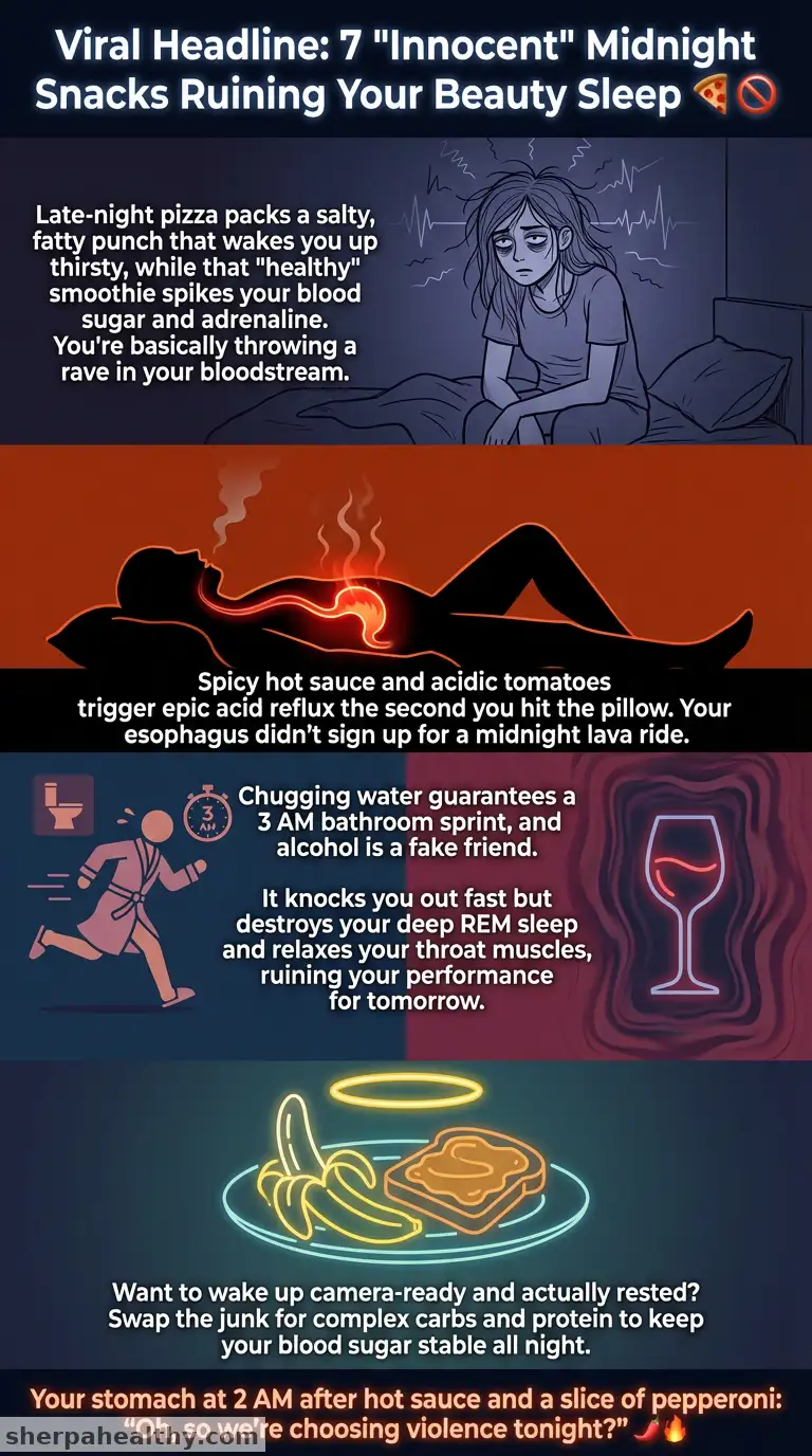 7 Foods That Can Disrupt Your Sleep