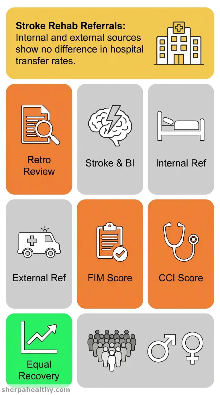 Association of referral source and acute care transfers from inpatient rehabilitation among patients with brain injury and stroke.