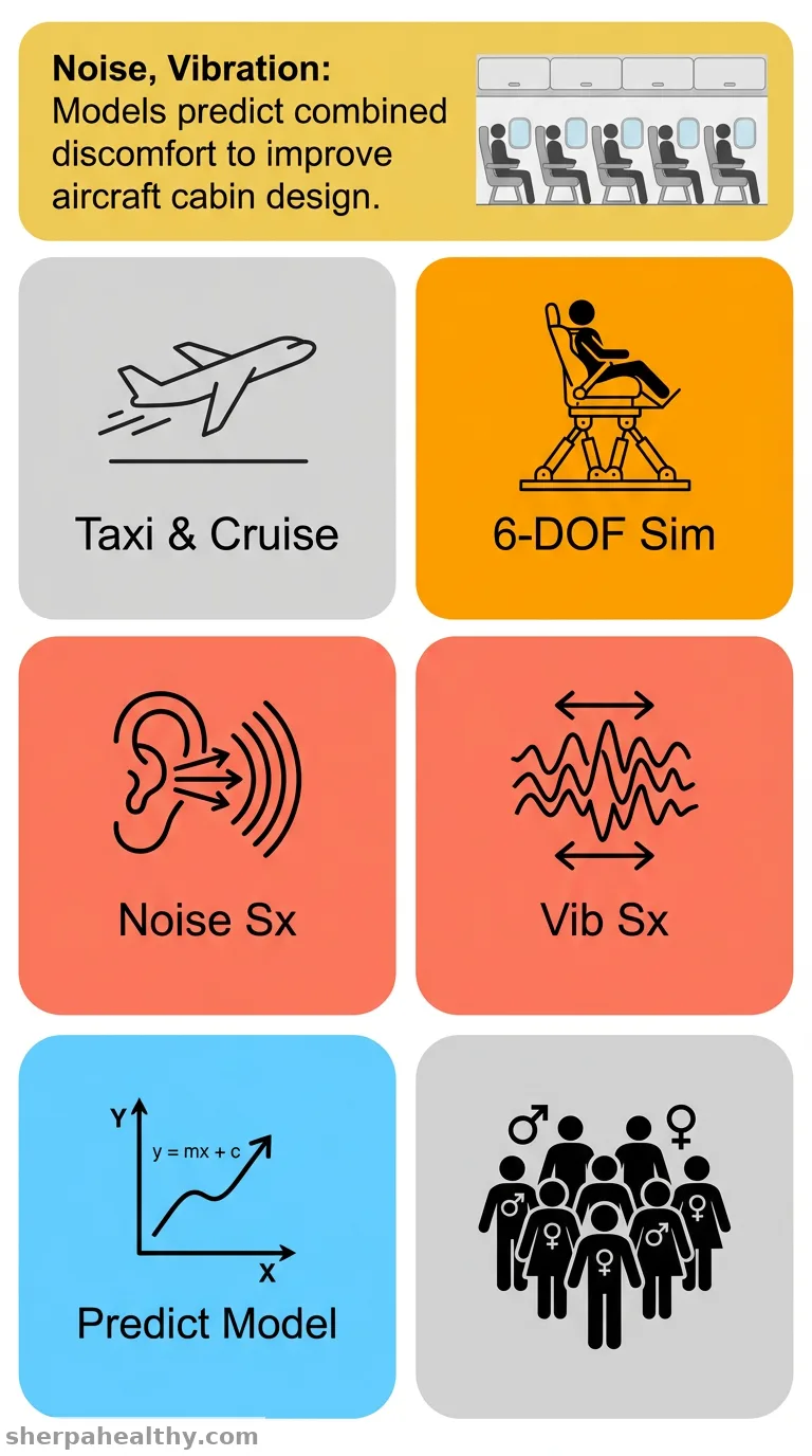 Integrated discomfort modelling of combined noise and vibration exposure in turbofan aircraft cabin.