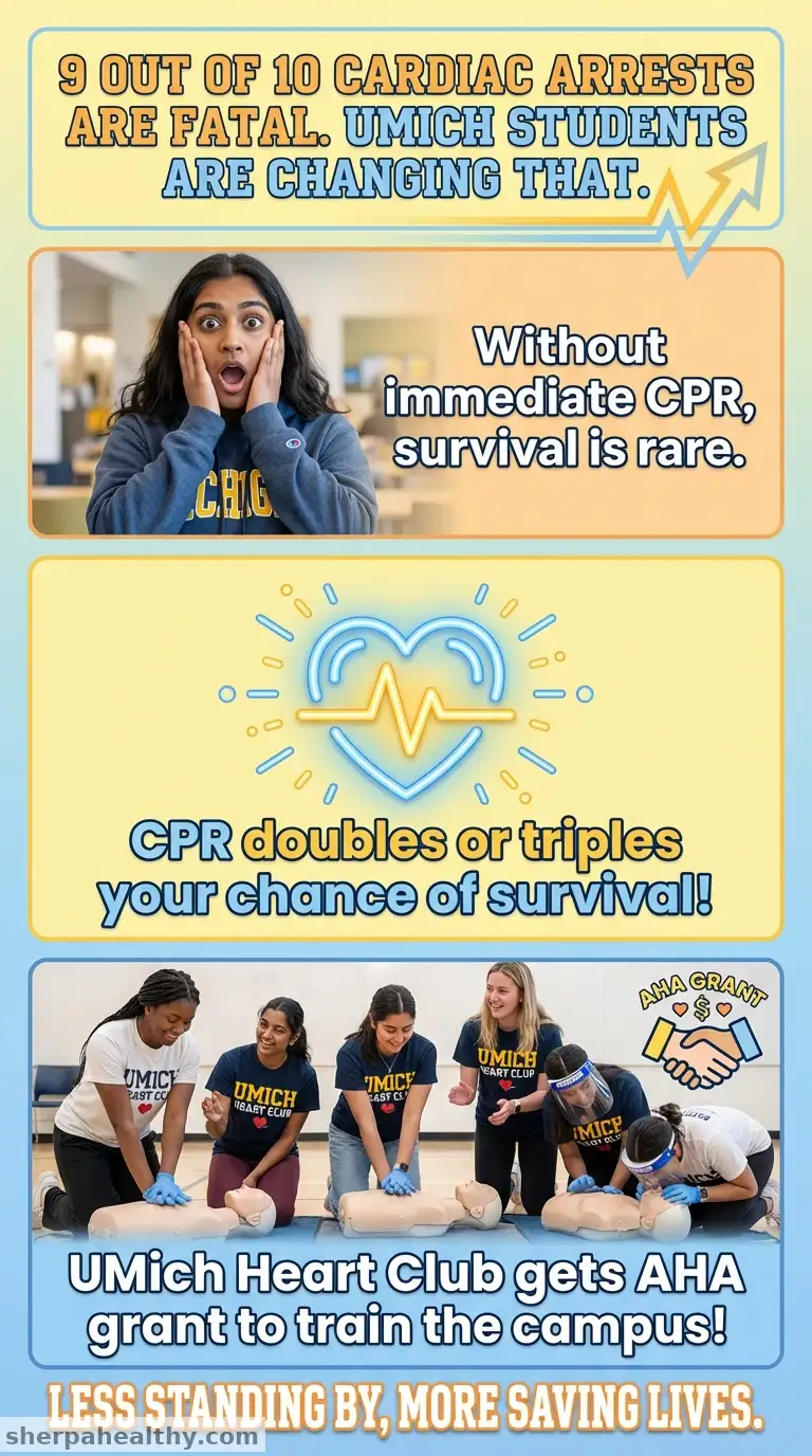 University of Michigan awarded American Heart Association grant for CPR education and training