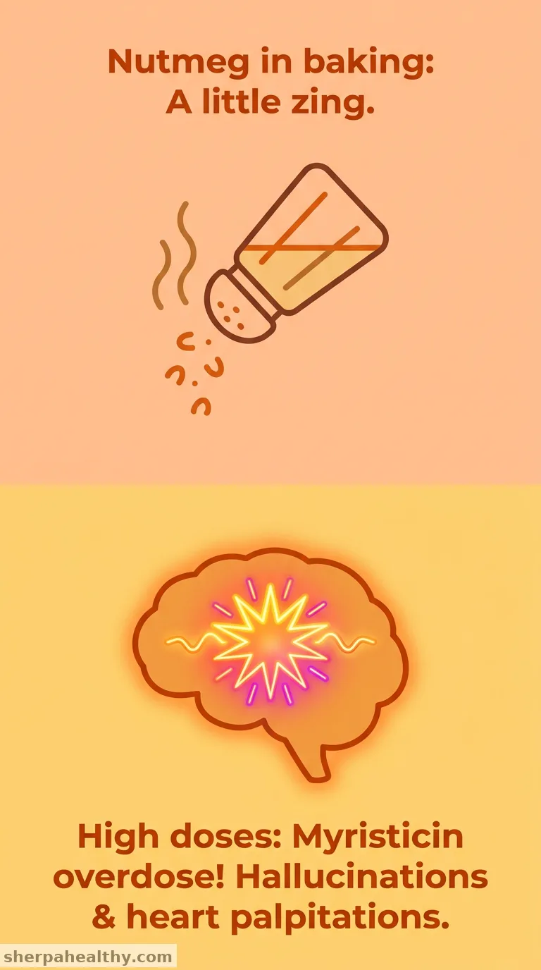 Nutmeg is a hallucinogen.