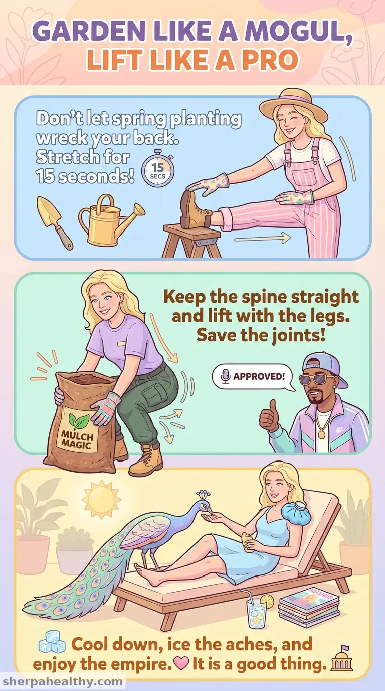 Spring Is Here! Avoid Aches and Injuries in the Garden