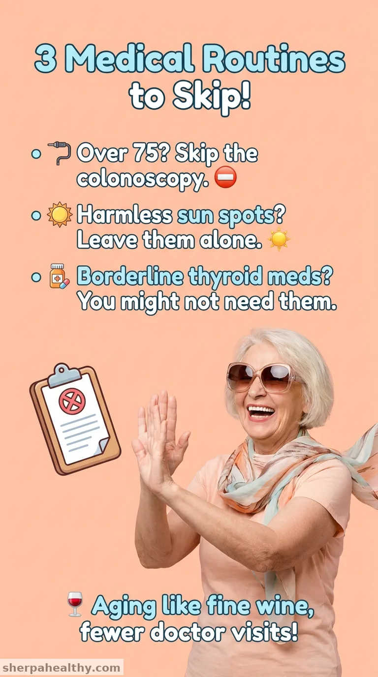 3 Medical Routines That Older People May Not Need