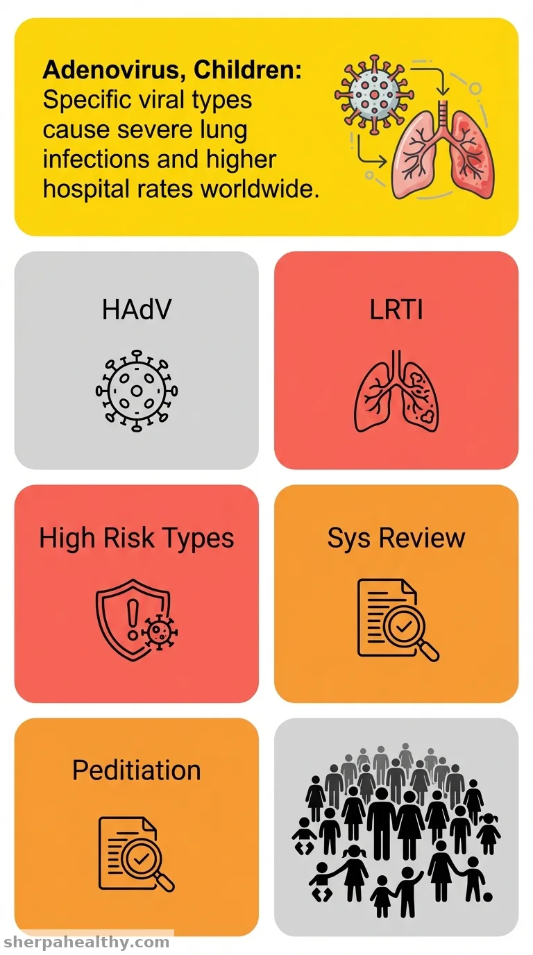 Current Trends of Human Adenovirus Types Among Hospitalized Children-A Systematic Review.