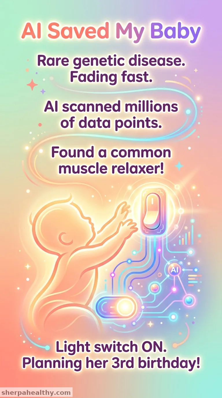 How AI helped treat a newborn’s ultra rare disease. ‘It was almost like a light switch.’