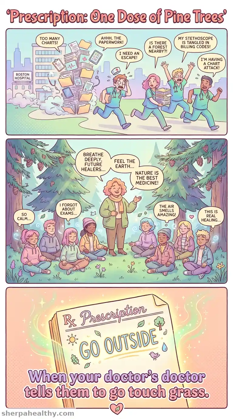 Doctor Tries a Dose of Nature as Medicine