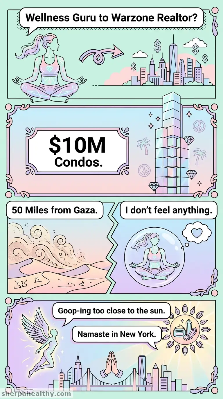 Gwyneth Paltrow Blasted After Advertising $10 Million Luxury Israeli Condos Just North of …