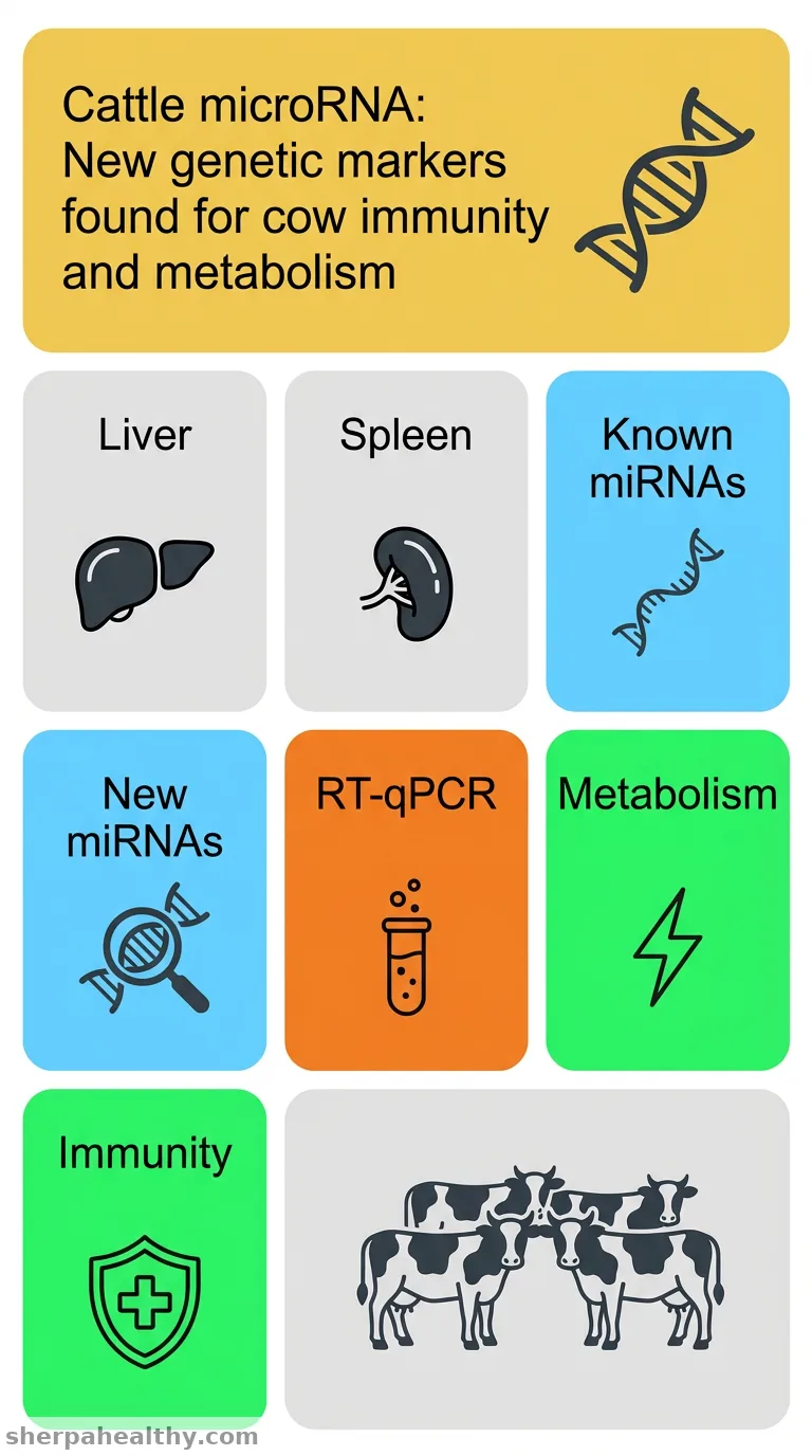 Identification and differential expression analysis of microRNAs in the liver and spleen tissues of Yunnan Zebu and Holstein cattle.