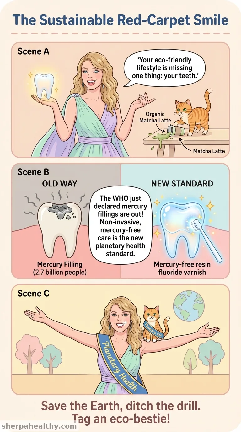 WHO calls for a global shift to environmentally friendly, less invasive and affordable oral health care