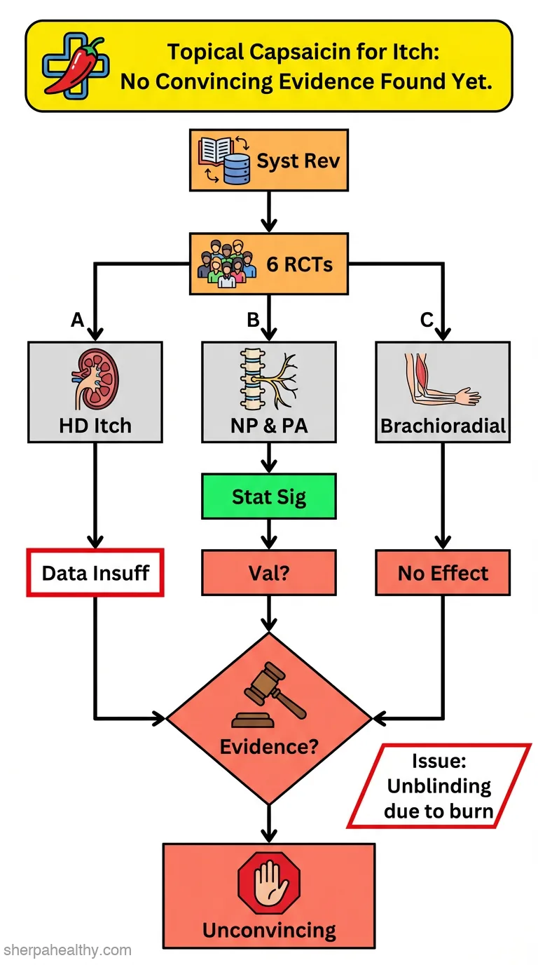 Systematic review of topical capsaicin in the treatment of pruritus.