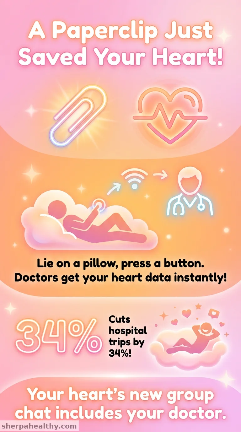 NICE says paperclip-sized sensor could help thousands monitor heart condition from home