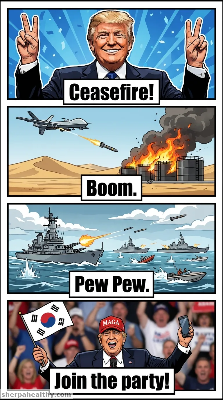 So That Ceasefire with Iran Lasted All of a Few Days