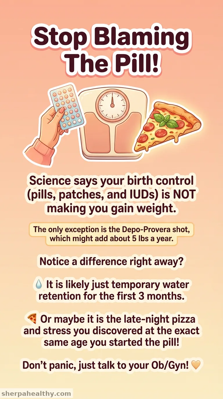 Birth Control and Weight Gain: What Does the Science Say?