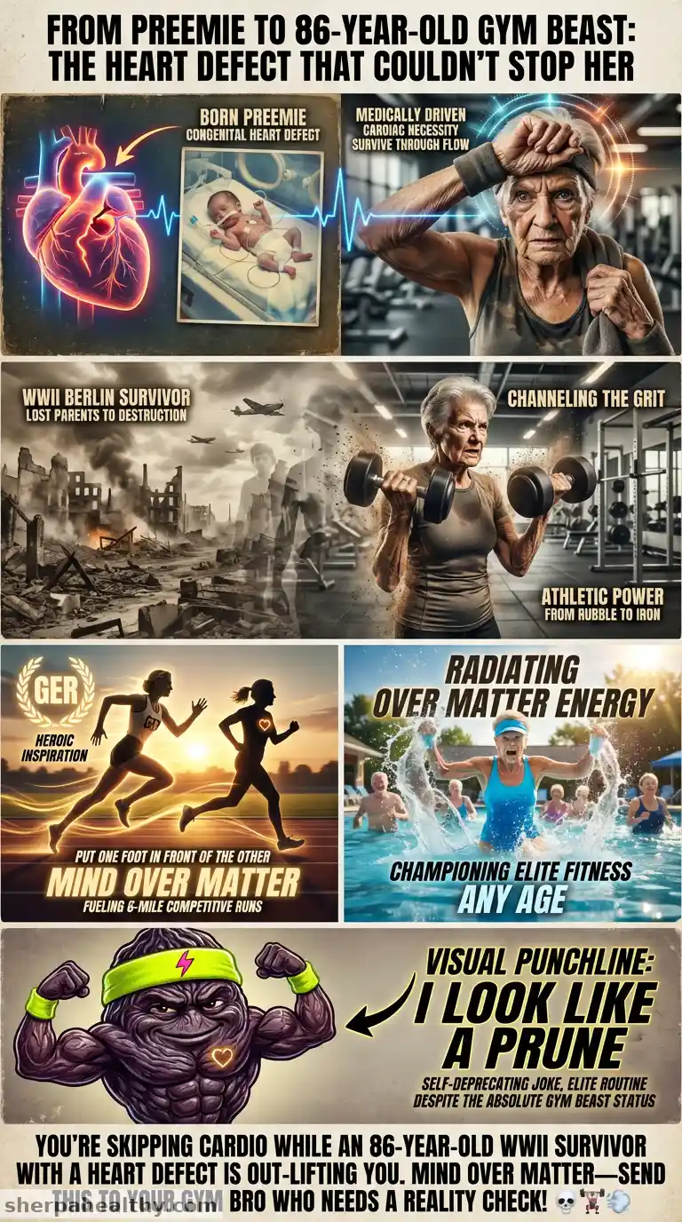 Woman, 86, Who Survived World War II, Reveals Her Secrets to a Long Life, and How an Active Lifestyle Plays a Major Role