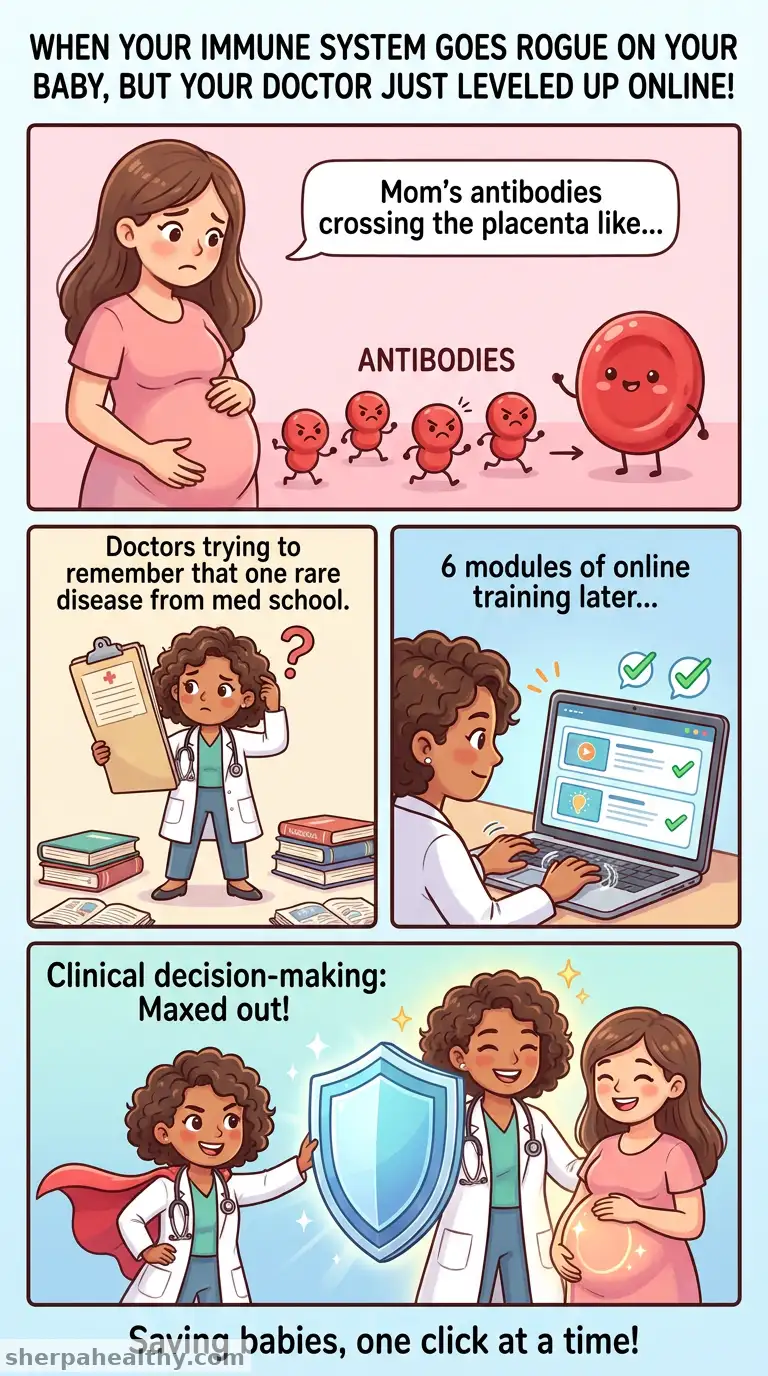 E-Learning Curriculum Can Improve Clinical Decision-Making in Rh-Linked HDFN