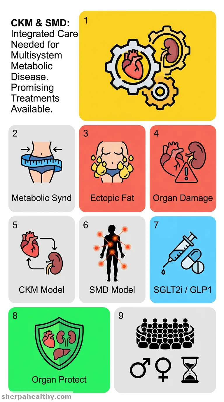From Metabolic Syndrome to Cardiovascular-Kidney-Metabolic Syndrome and Systemic Metabolic Disorder: A Call to Recognize the Progressive Multisystemic Dysfunction.