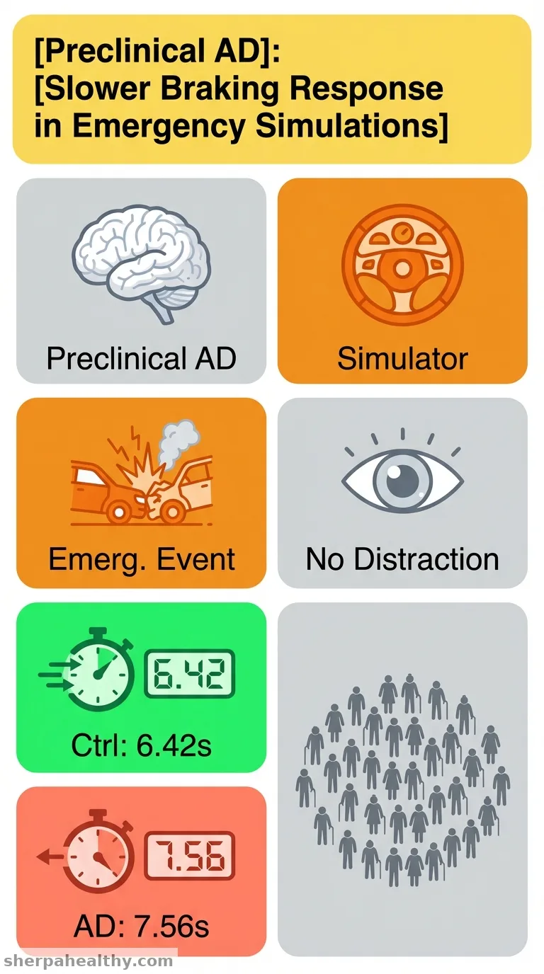 Slowed Driving Reaction Time in Preclinical Alzheimer's Disease.