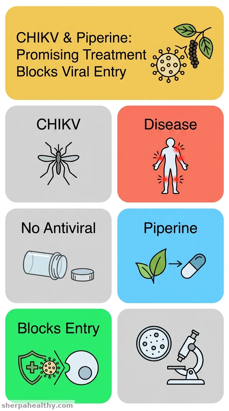 Antiviral Effect of Piperine on Chikungunya Virus: