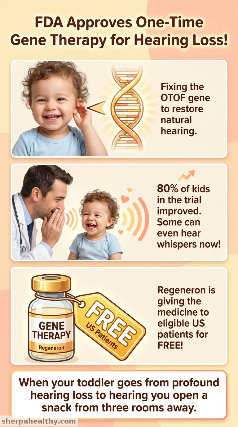 Otarmeni Wins FDA Approval for Genetic Sensorineural Hearing Loss