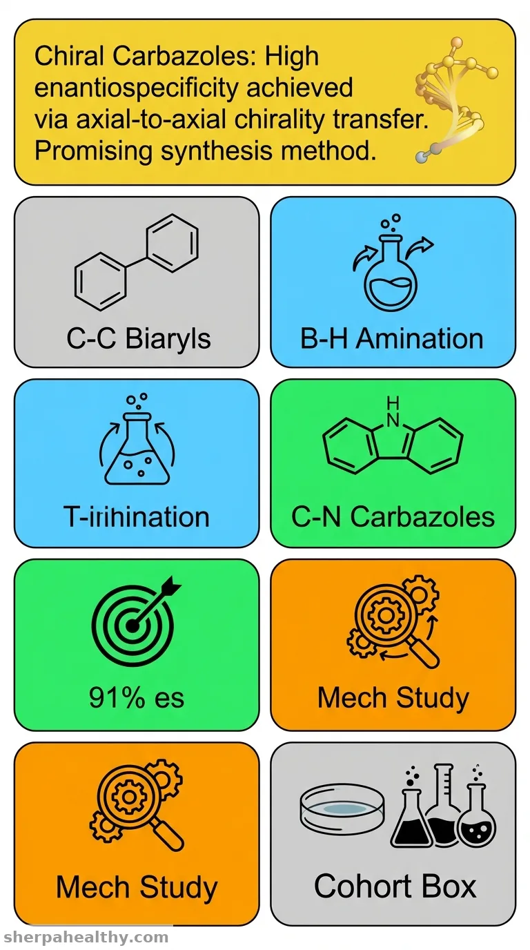 Asymmetric synthesis of C-N axially chiral carbazoles 