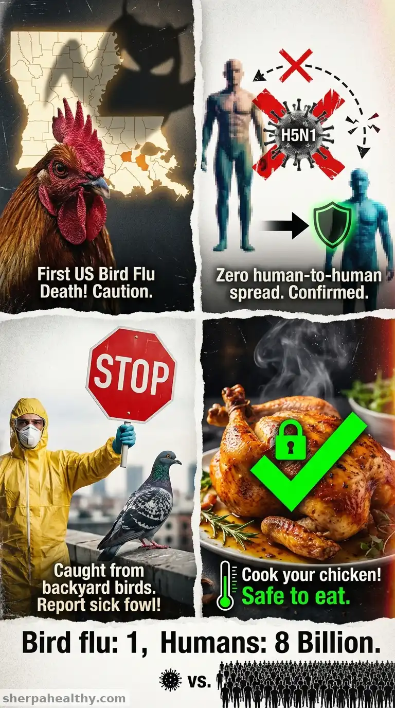 First Human Death from Bird Flu Reported — But WHO Says Not To Panic (Yet)