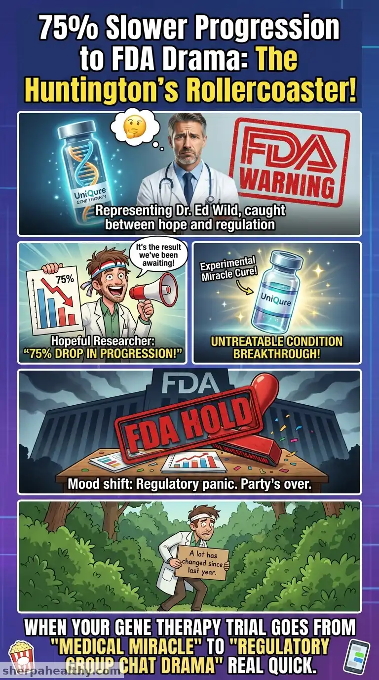 STAT+: A Huntington’s researcher on the UniQure-FDA fray
