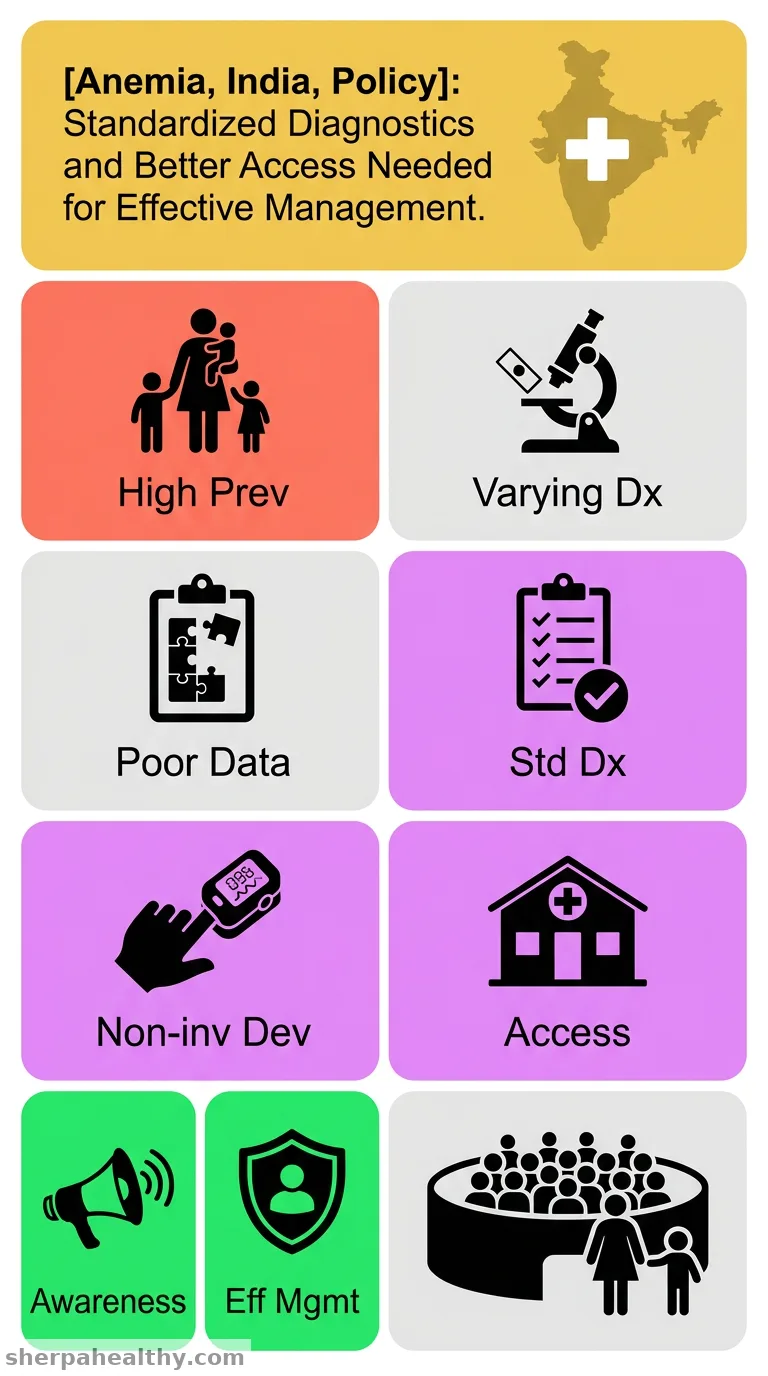 Enhancing anemia diagnostics and accessibility in India: a policy recommendation for effective anemia management.