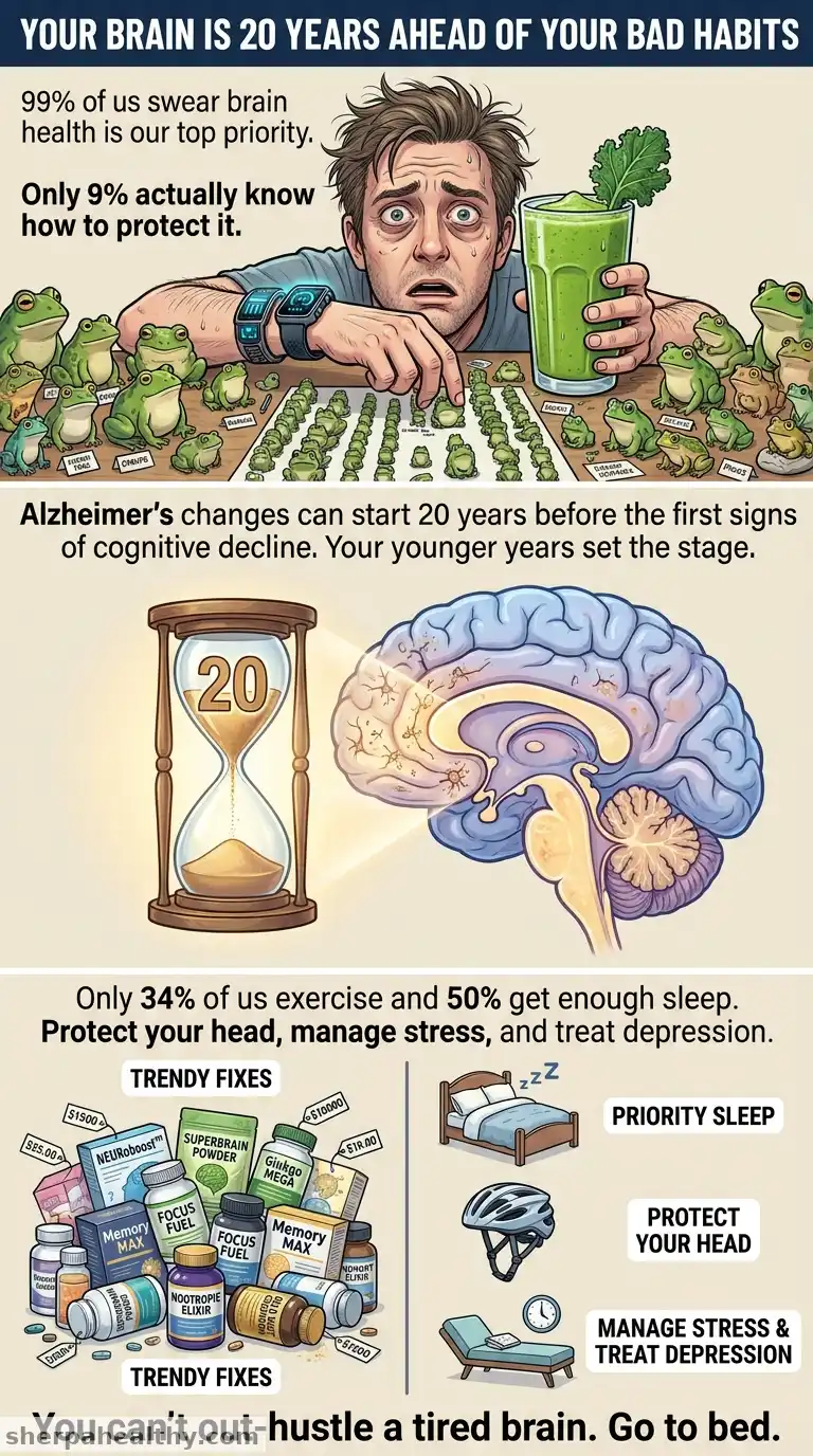 US Adults Interested in, but Lack Knowledge About, Brain Health
