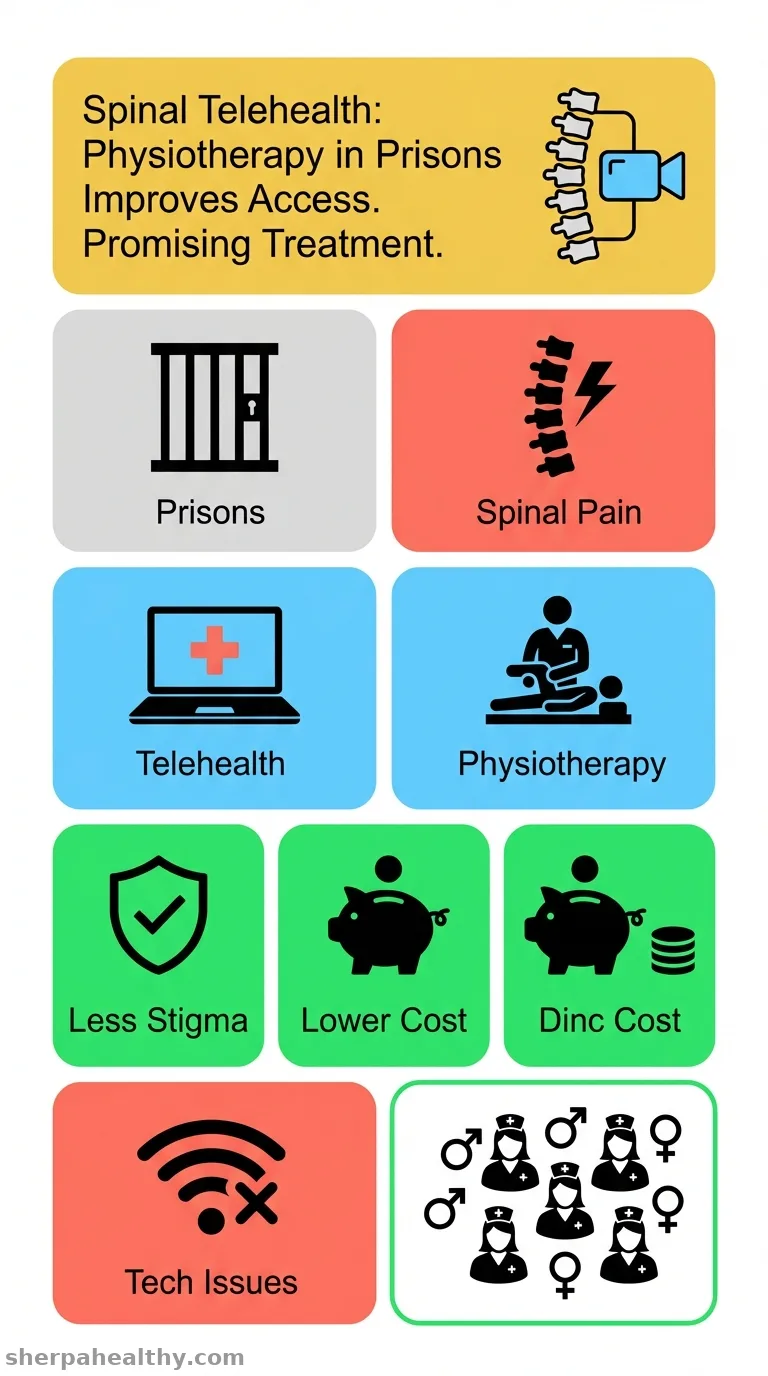 Unlocking Relief: Insights into Physiotherapy-Led Spinal Telehealth in Correctional Facilities.