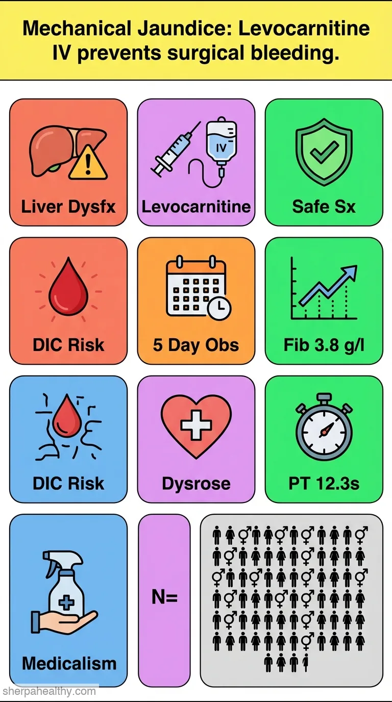METHOD FOR PREVENTION OF COAGULOPATHIC BLEEDING DURING SURGERY FOR MECHANICAL JAUNDICE.