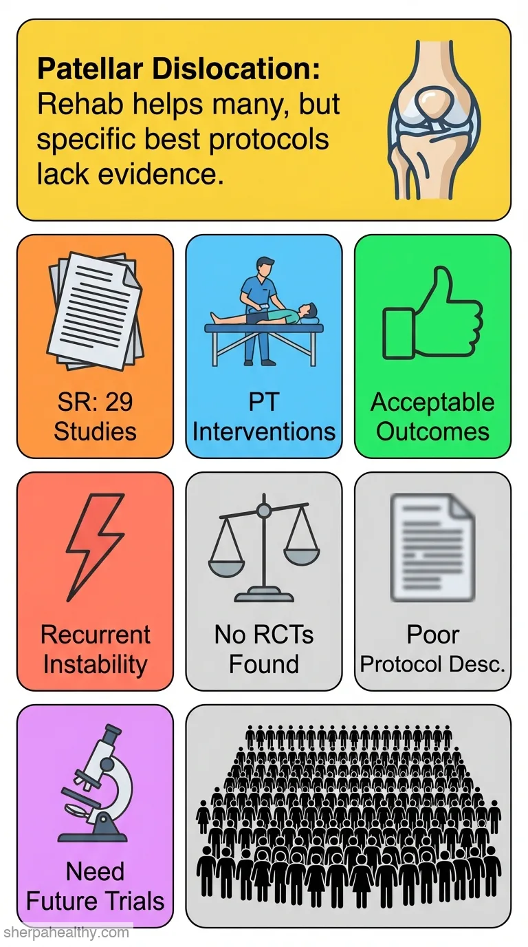 Clinical outcomes of rehabilitation for patients following lateral patellar dislocation: a systematic review.