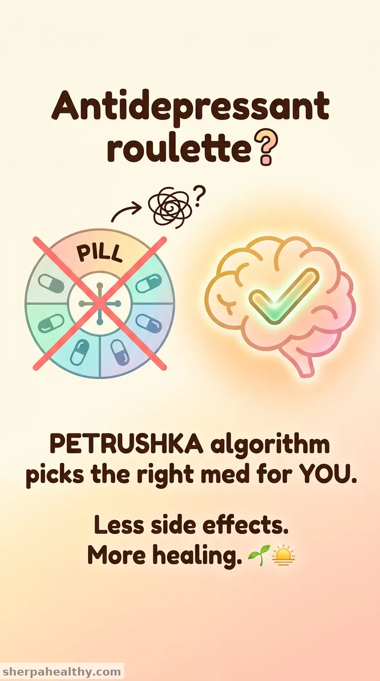 Personalized Antidepressant Selection Tool, PETRUSHKA, Prolongs Persistence in MDD