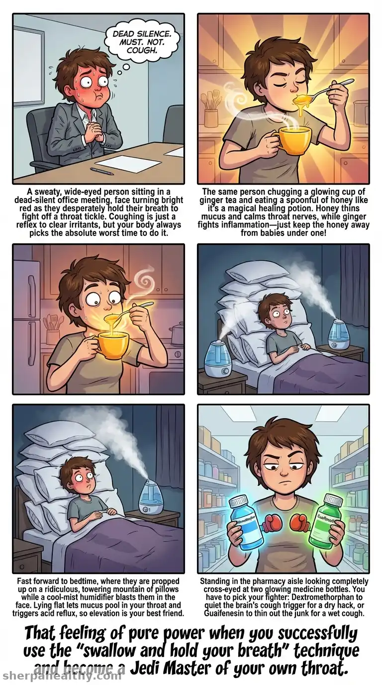 How To Stop Coughing: 9 Tips and Tricks