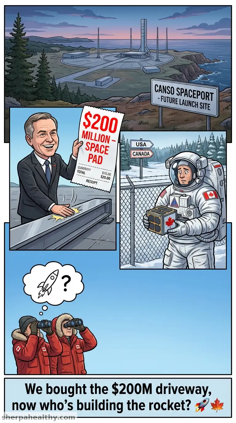 Ottawa puts $200M into space launch pad in Nova Scotia