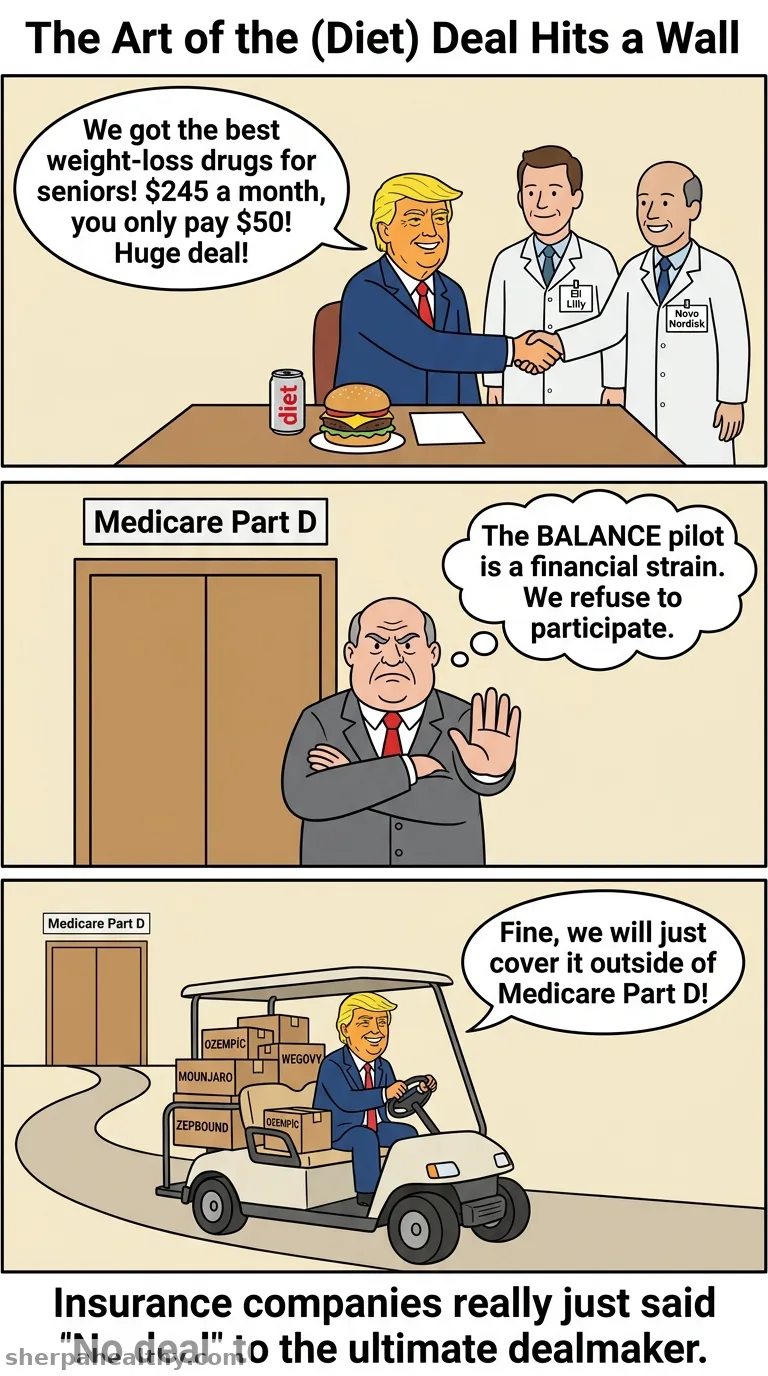 Trump’s plan to give seniors cheaper obesity drugs in Medicare hits a snag