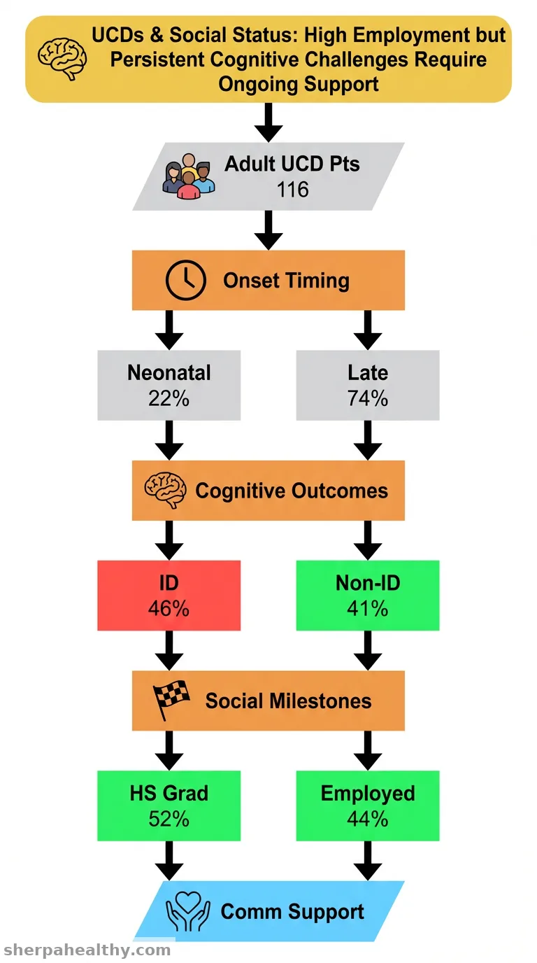 The current social status in adult patients with urea cycle disorders in Japan.