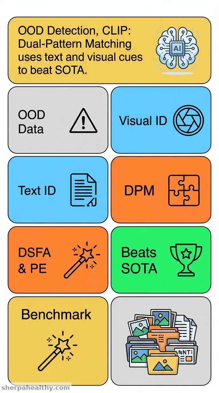 Enhanced Dual-Pattern Matching With Vision-Language Representation for Out-of-Distribution Detection.