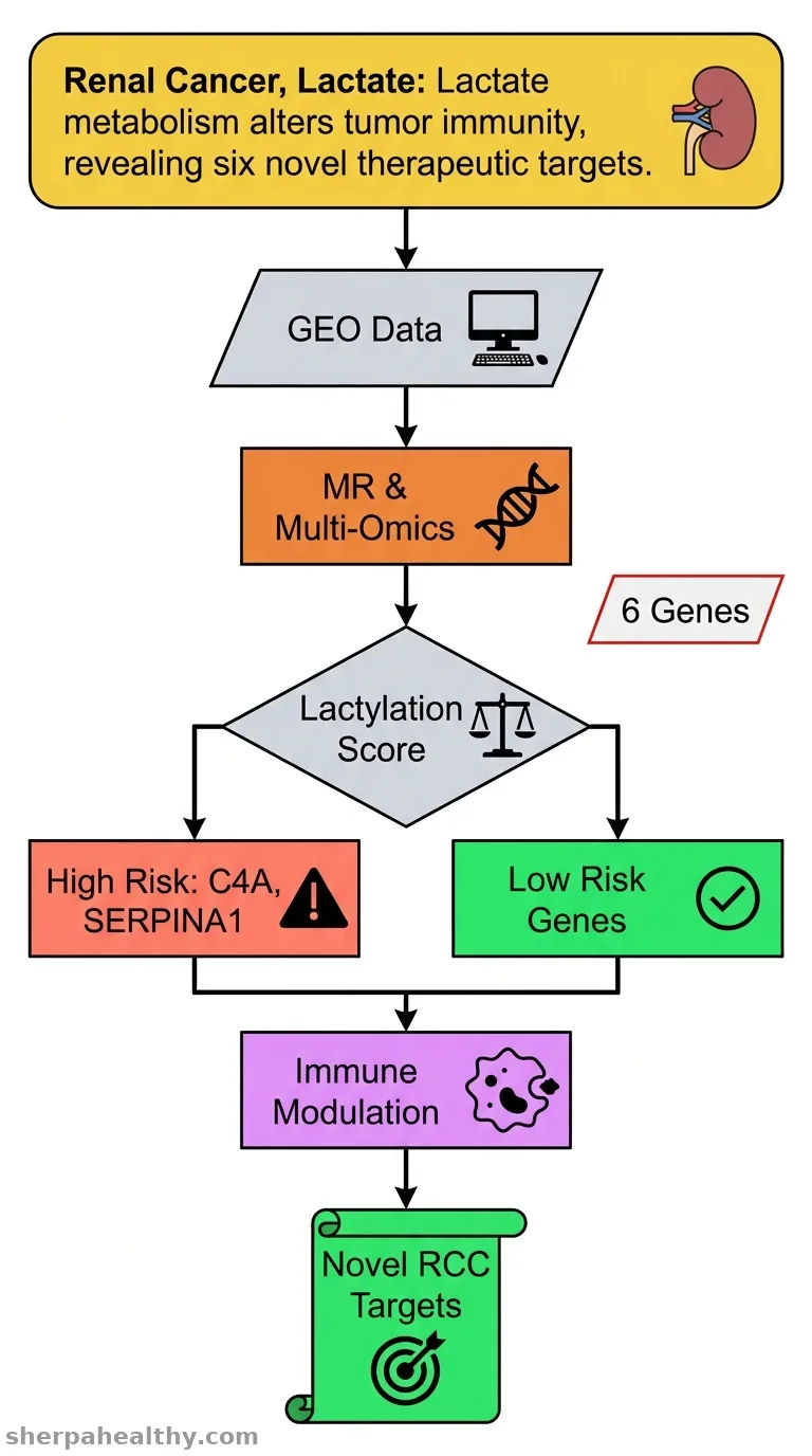 Lactate metabolism orchestrates immune dysregulation in renal cancer: A multi-omics and causal inference study.