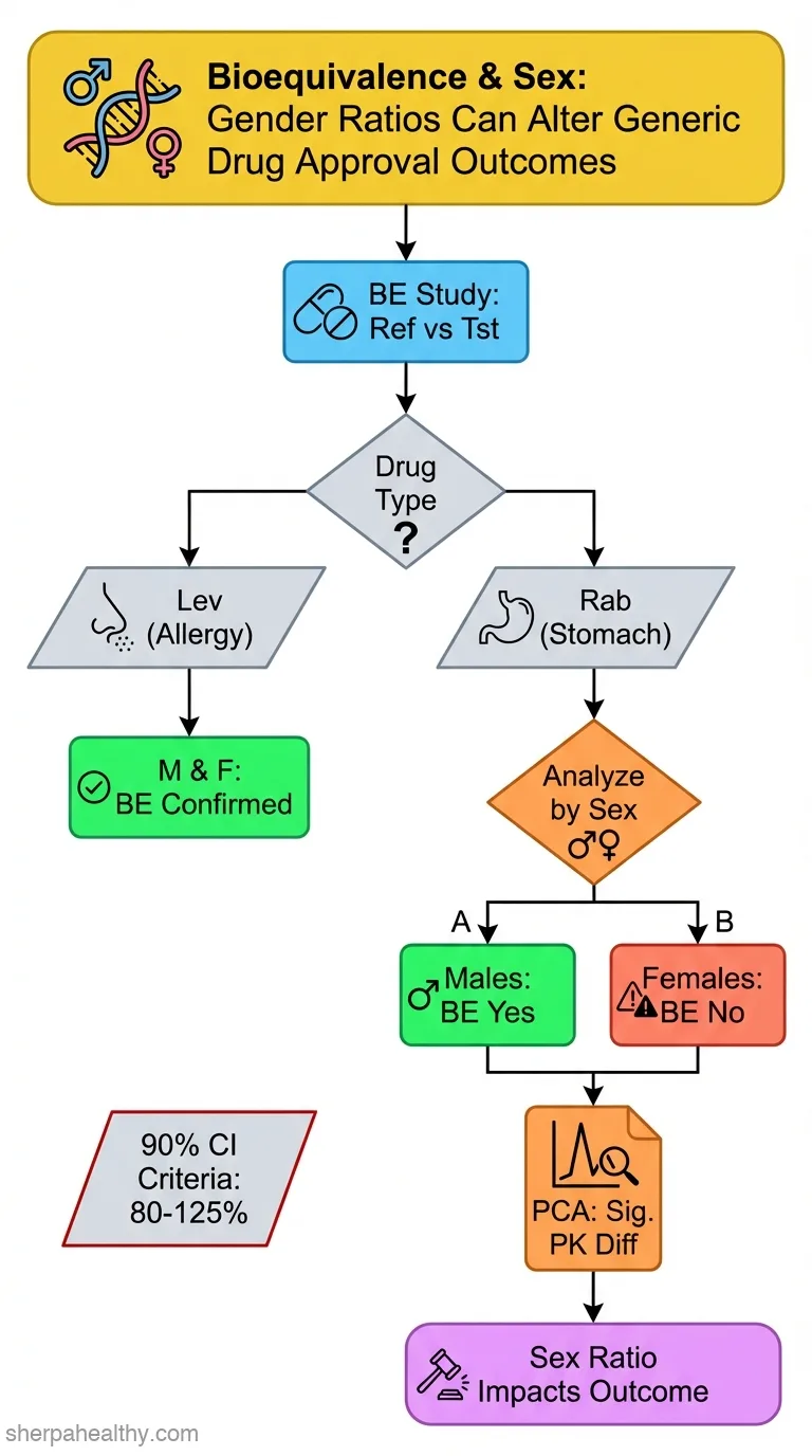 Considerations of sex in bioequivalence assessments: does sex affect pharmacokinetic variability between evaluation formulations?