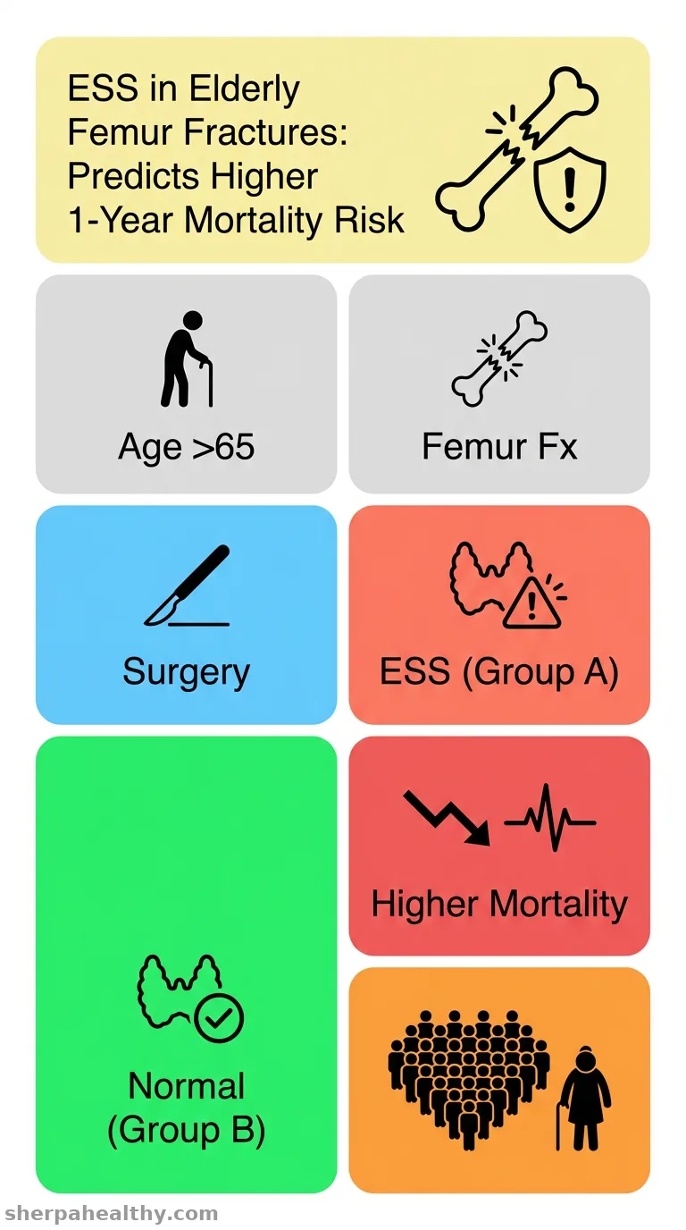 Euthyroid Sick Syndrome (ESS) in proximal femoral fractures: a proof-of-concept evaluation of postoperative outcomes in elderly patients.