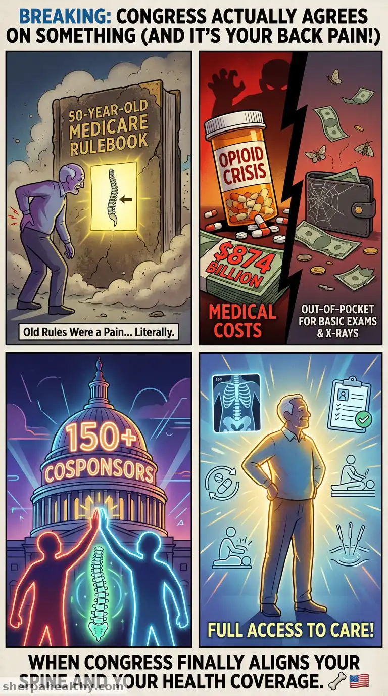 Chiropractic Medicare Coverage Modernization Act cosponsor count tops 150