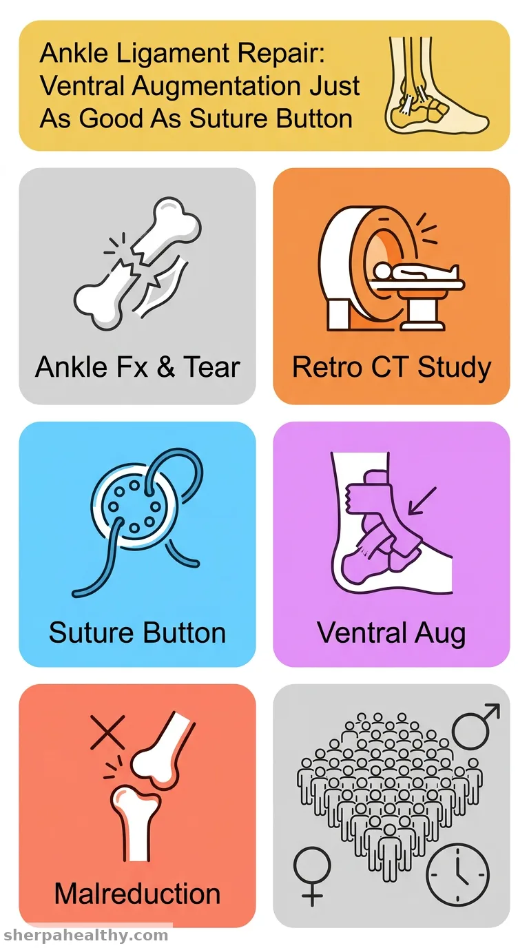 Suture button compared with ventral augmentation in unstable syndesmotic injuries : does it affect the quality of distal tibiofibular joint reduction?