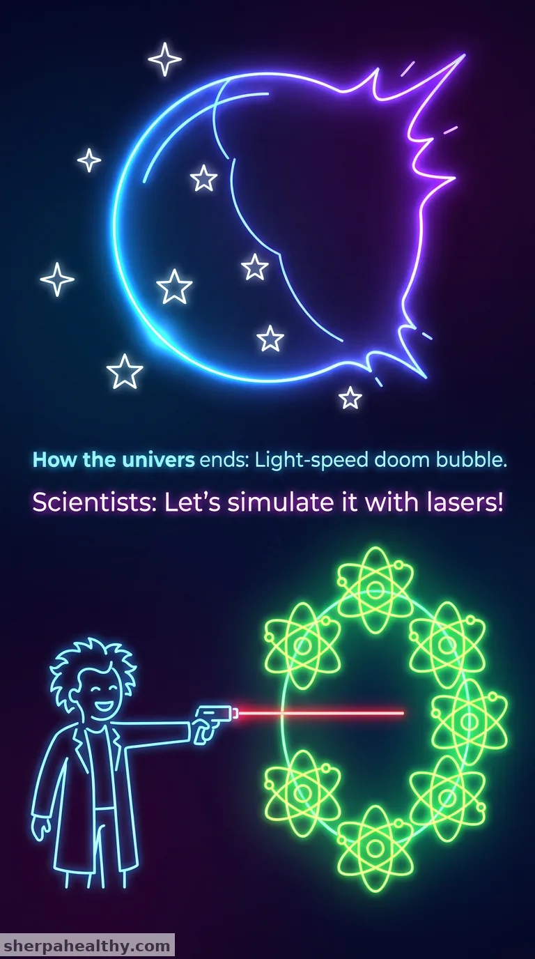 A Giant Atoms Experiment Just Simulated The Scariest Way For The Universe To End