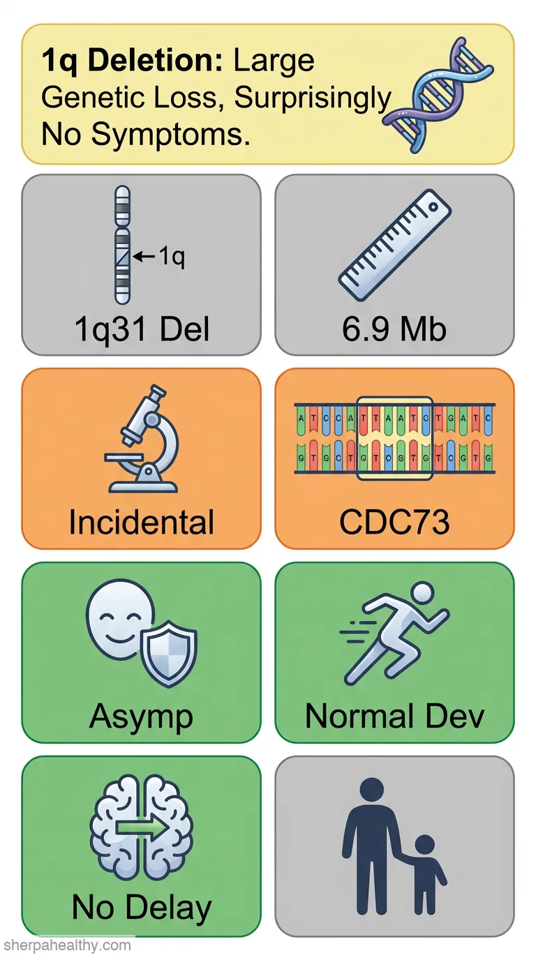 A Familial Case of 1q31.2q32.2 Deletion with No Phenotypic Presentation.