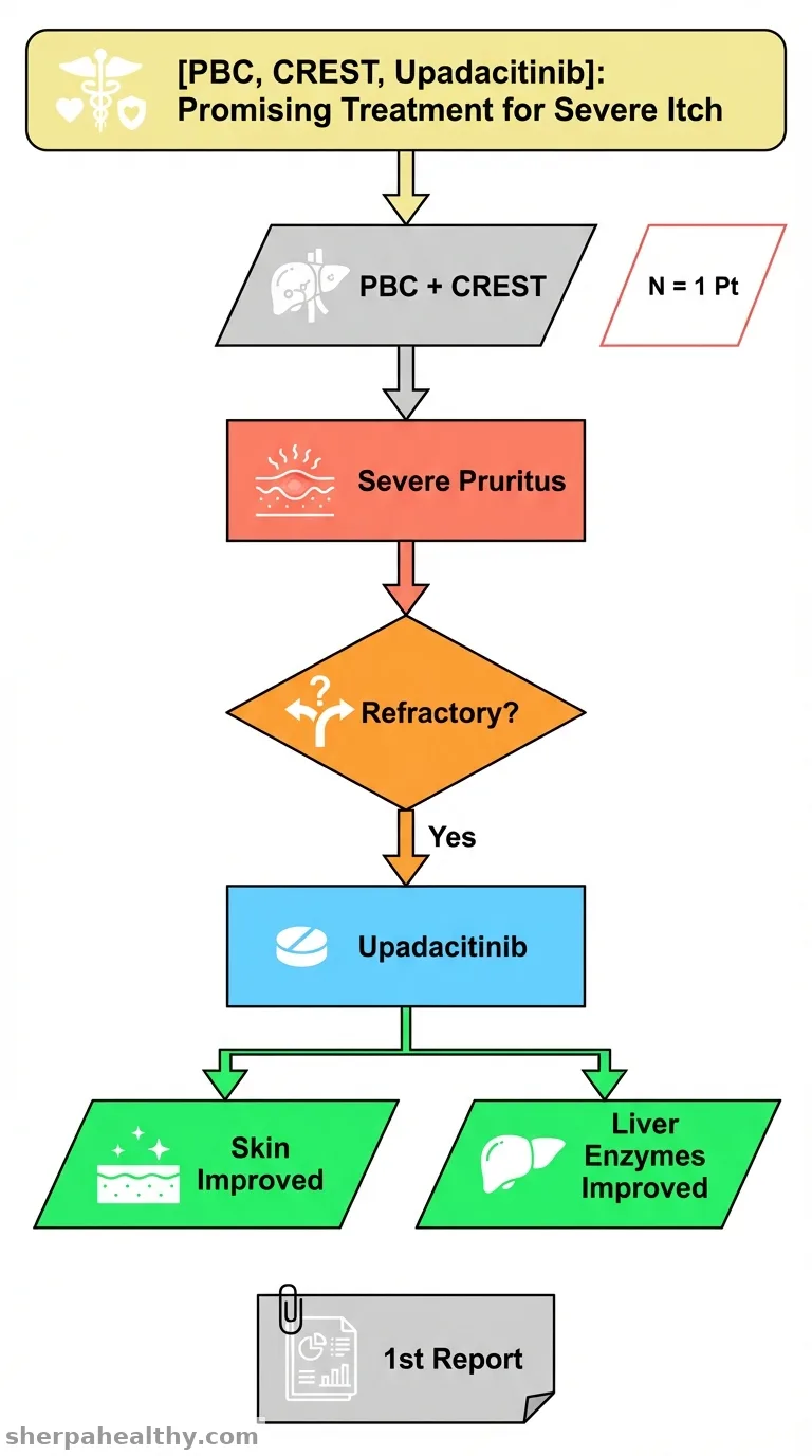 Treatment of Refractory Pruritic Dermatitis in the Setting of Primary Biliary Cholangitis and CREST Syndrome With Upadacitinib.