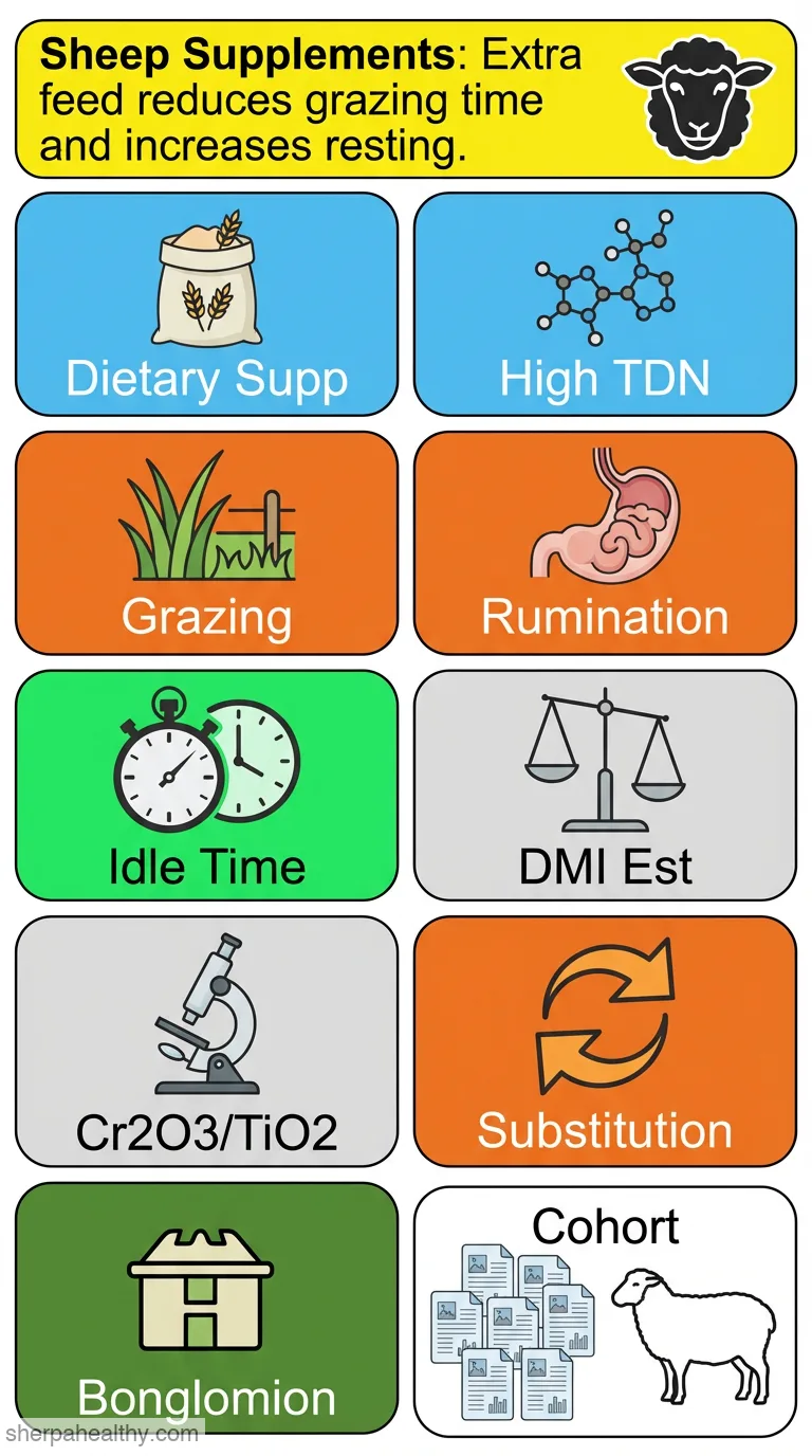 Effects of dietary supplementation on ingestive behavior and consumption of grazing sheep: a systematic review.